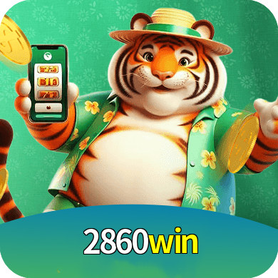 Imagem promocional da 2860win mostrando a plataforma e suas vantagens